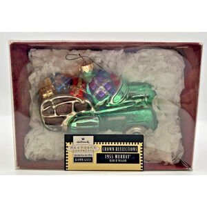1999 Hallmark Crown Reflections Keepsake 1955 Murray Ranch Wagon Ornament U239